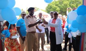 Official launch of the SolCoolDry Research, Innovation and Business Hub by Eng. Lucy Mutinda (Member of BOD, KIRDI)